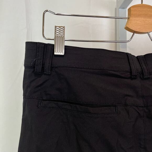 BYLT Mens Ace Jogger Pants Zip Fly Flat Front Nylon Casual Golf Black Size 32 - Picture 8 of 12